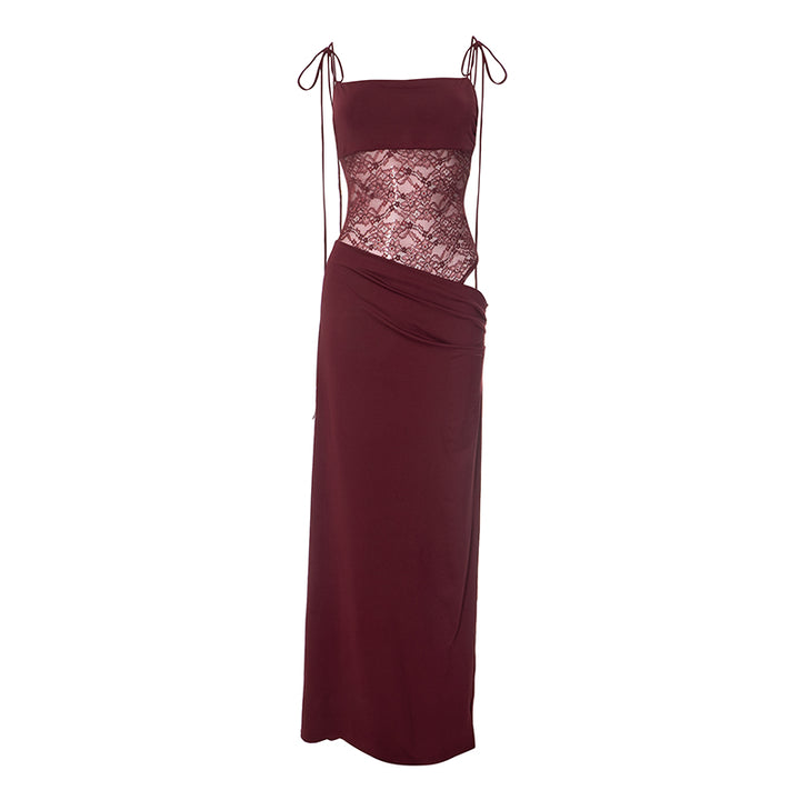 Cami Party Square Neck Maxi Women Robe