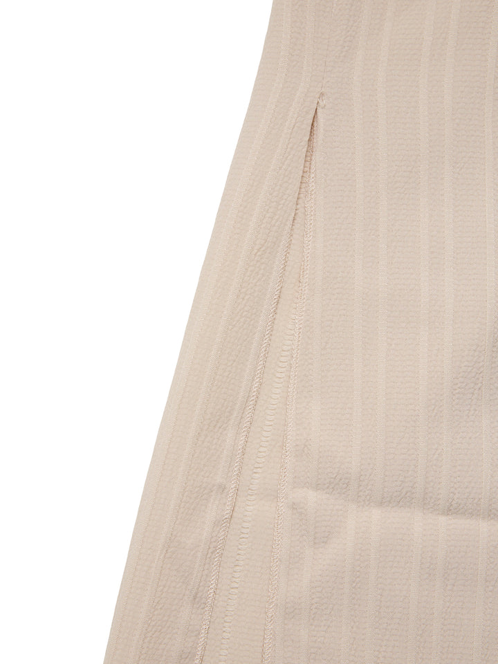 Letra informal Ruchada Ruchada V Neck Women Mujeres Trajes de dos piezas