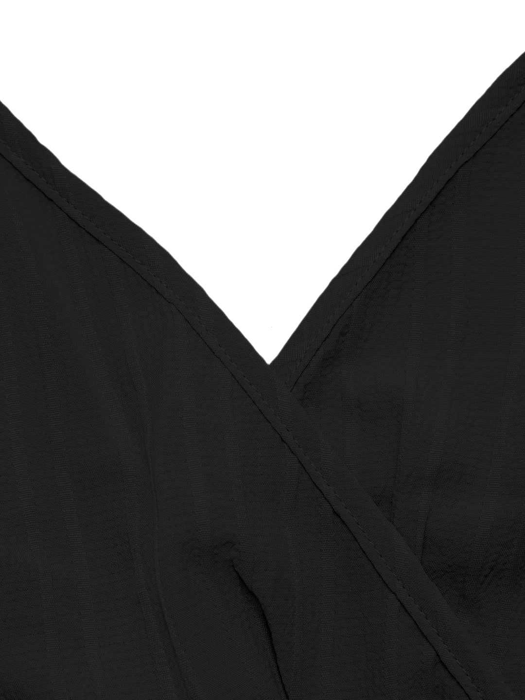 Letra informal Ruchada Ruchada V Neck Women Mujeres Trajes de dos piezas