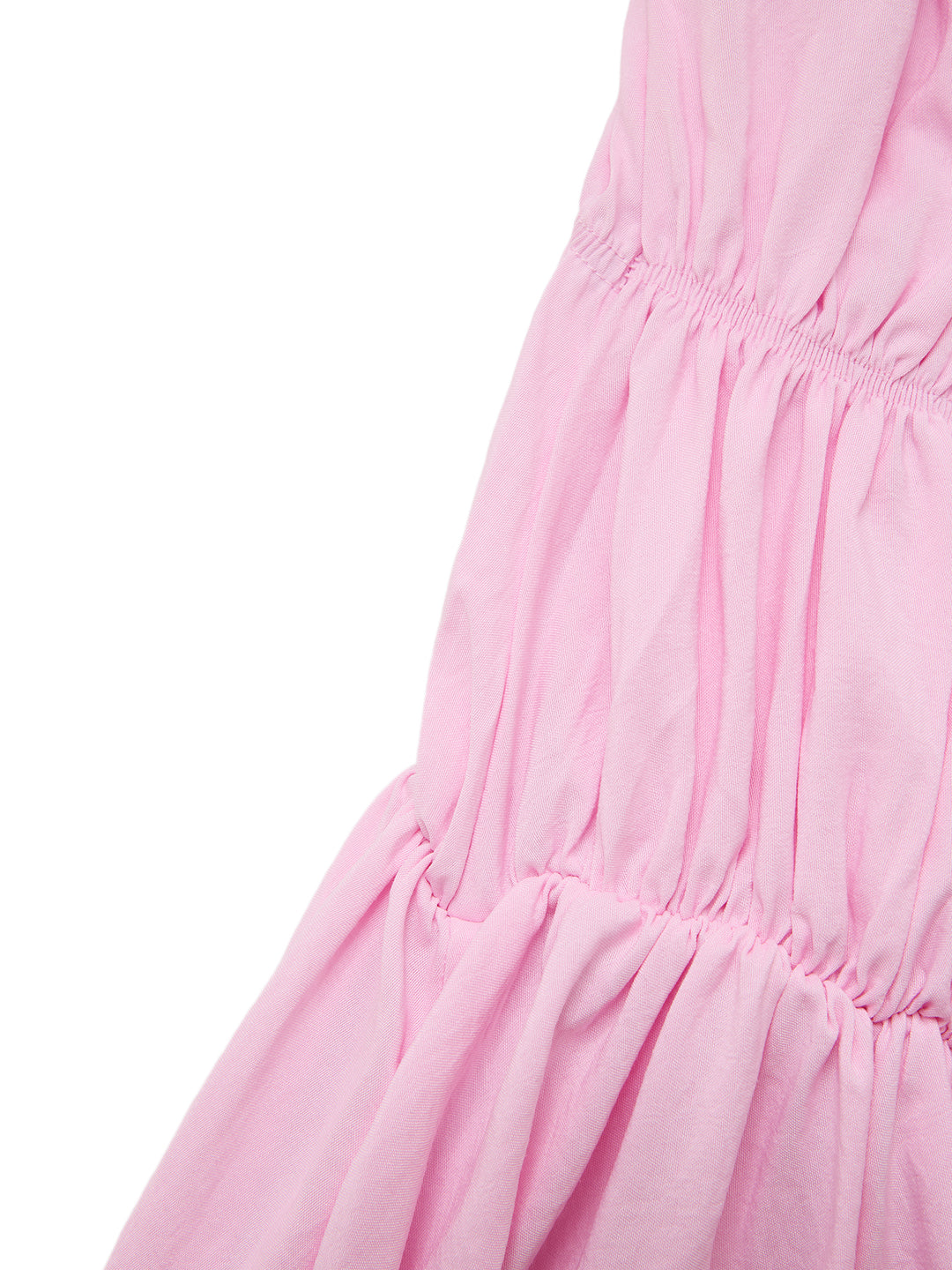 A Line Preppy Ruched Ruffle Off Shoulder Puff Sleeve Mini Women Dress