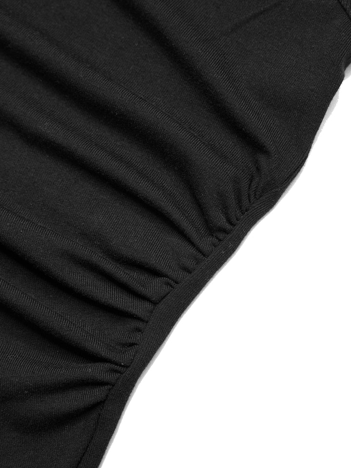 Casual Kune Neck ärmelloses gesternte Frauen Tanktops und Camis