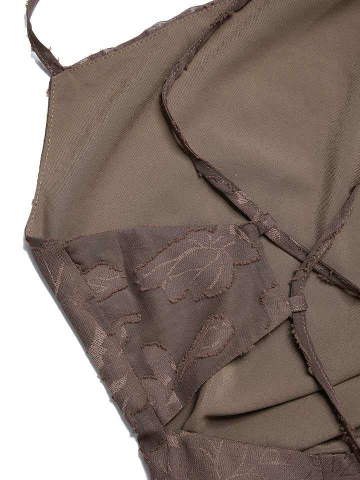 Domande da donna senza maniche regolari di Boho Cowl Neck -