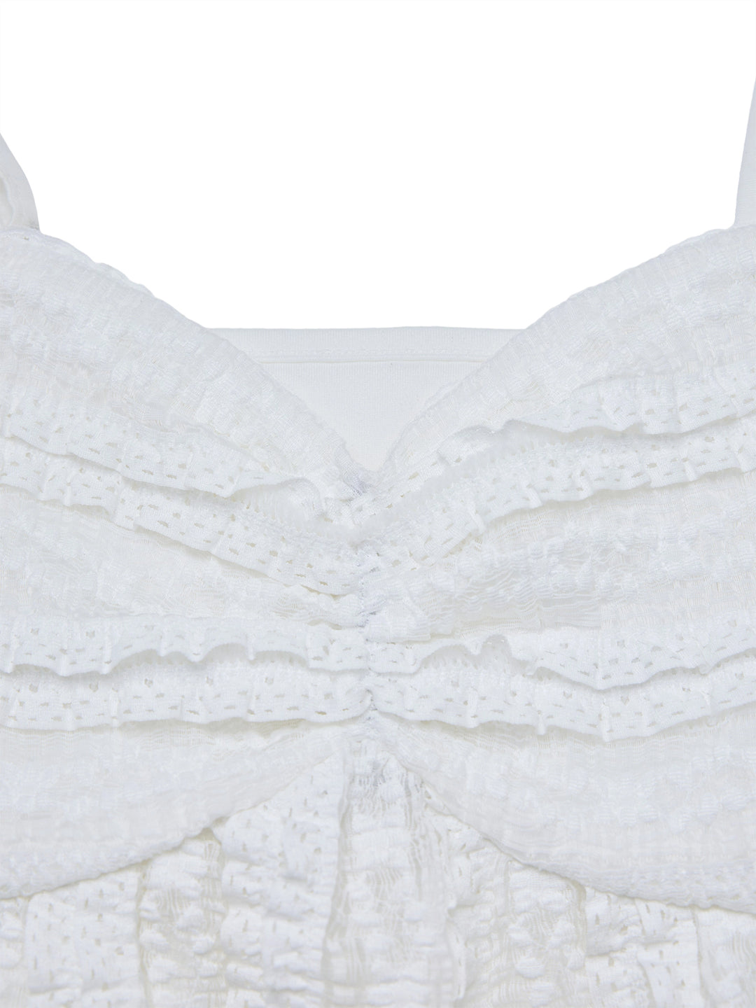 Cami Casual Frill Sweetheart Women Tank Tops & Camis
