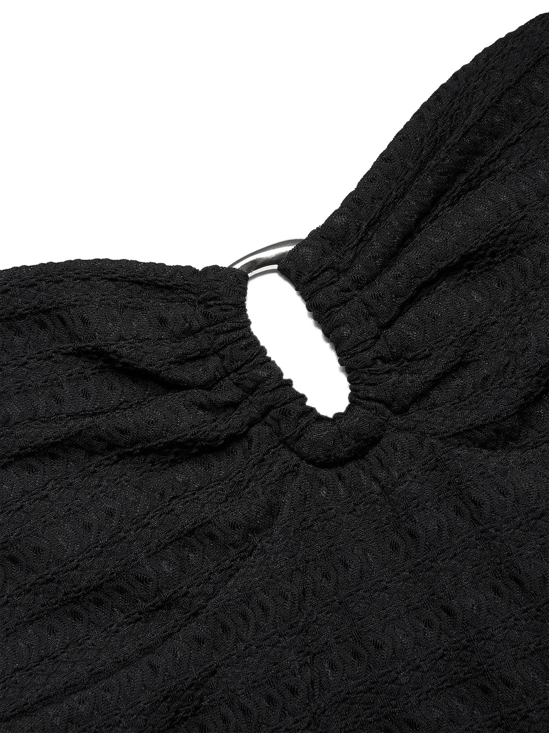 Boho Plain Ruched Brasing Nalter Cami Tops